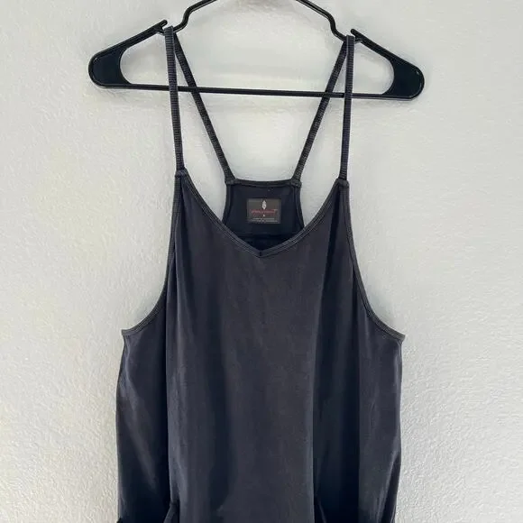 Free People Movement Hot Shot Onesie Washed Black Size Small - Picture 5 of 13
